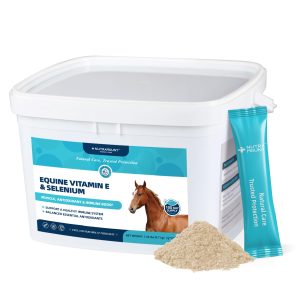 Nutramount Vitamin E & Selenium Supplement for Horses – 100-day supply