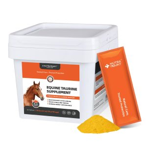 Nutramount Taurine Supplement Powder for Horses – 30-day supply