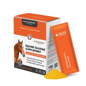 Nutramount Taurine Supplement Powder for Horses – 15-day supply